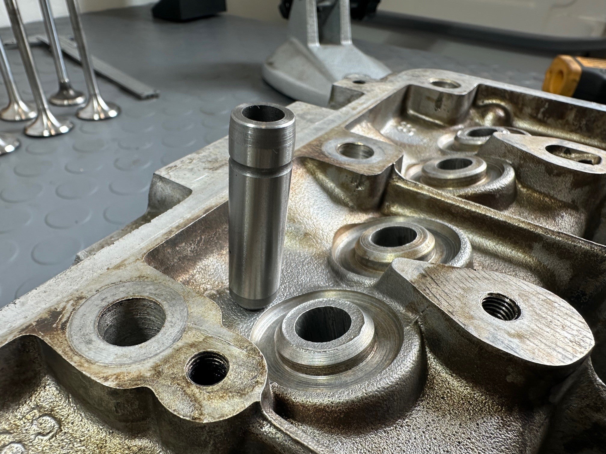 Ventilführung erneuern (Alu-Zylinderkopf)